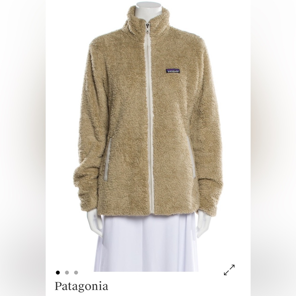 Patagonia Women's Tan Fleece Jacket